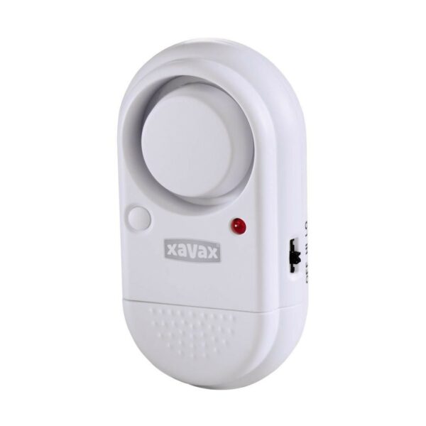 Hama Xavax Erschütterungs Alarm Sensor weiß