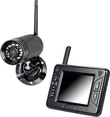 INDEXA DF25A SET Funk-Überwachungs- kamera m.tragbarem 3,5z Monitor 27279 (27279)