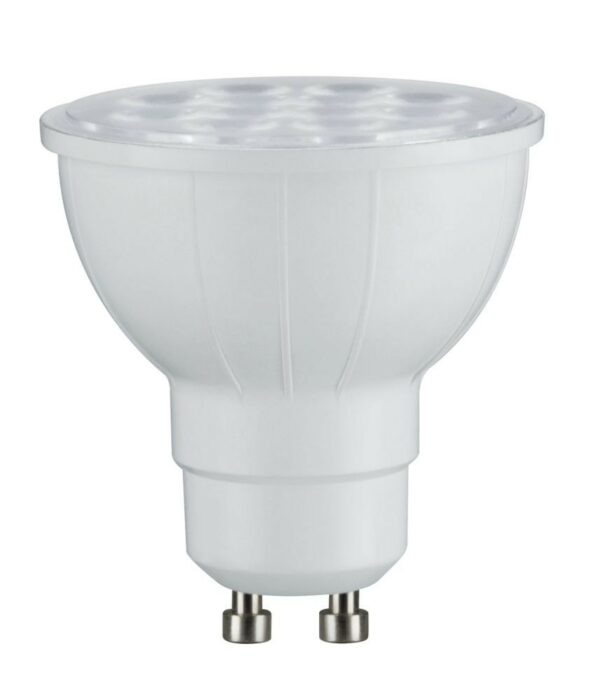 Paulmann Smart Home Zigbee LED Reflektor Gatria 4,8 W, GU 10, 230 V, 2700 K, Klar, warmweiß dimmbar