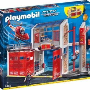 Playmobil® Konstruktions-Spielset "Große Feuerwache (9462), City Action", Made in Germany