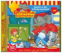 Nachts in der Erfinderwerkstatt / Benjamin Blümchen Bd.141 (1 Audio-CD)