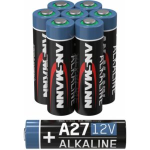 Ansmann Ag - ansmann A27 12V Alkaline Batterie Spezialbatterie - 8er Pack