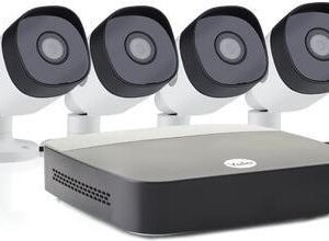 Yale Essentials Smart Home CCTV Kit - DVR + Kamera(s) - verkabelt (LAN) - 4 Kanäle - 1 x 1 TB - 4 Kamera(s) (SV-4C-4ABFX-2)