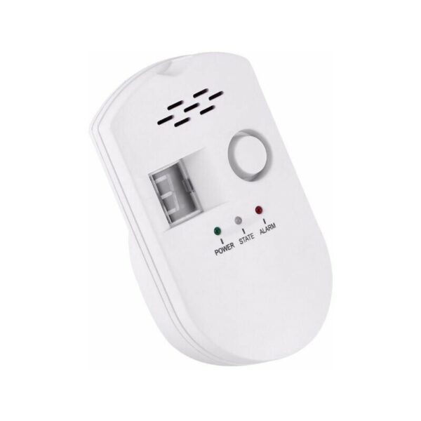 Einteiliger Gasdetektor Erdgas Methan Propan Butan Push-In-Alarm mit Digitalanzeige - 69120 mm