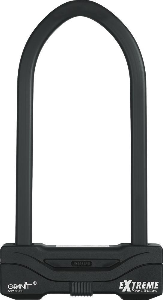 ABUS GRANIT Extreme 59/180HB260 - Fahrrad-Bügelschloss - Schlüssel - Schwarz