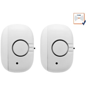 2er set WiFi Tür- oder Fensterkontakt, Erweiterung zu Mini-Alarmsystem G-Homa