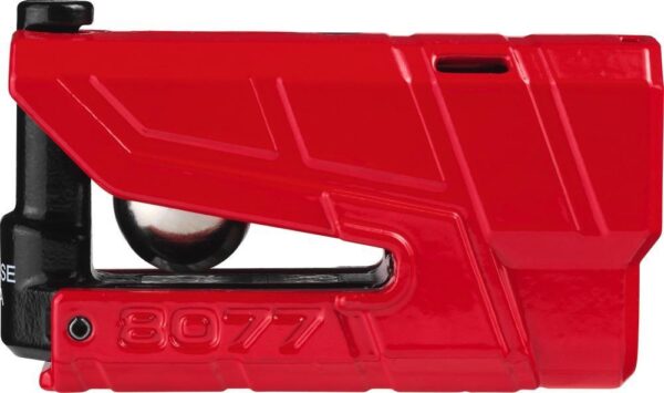 ABUS GRANIT Detecto XPlus 8077 - Bremsscheibenschloss - Schlüssel, elektronisch - Rot
